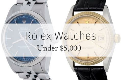 rolex under 2000 dollars.